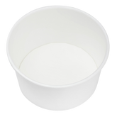 Wholesale 12 oz Eco-Friendly White Ice Cream Paper Cups (114.6mm) - 500 ct